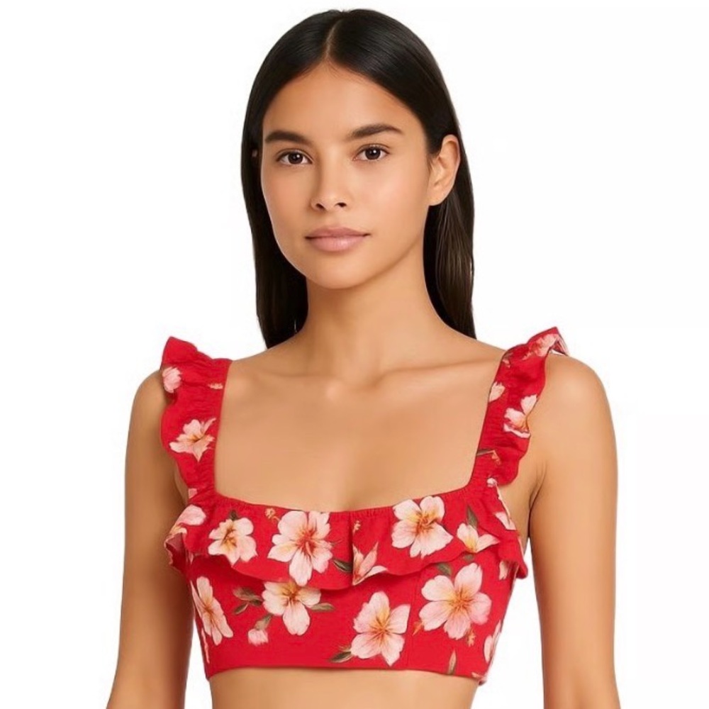 MAJORELLE Olga Top in Fruit Punch